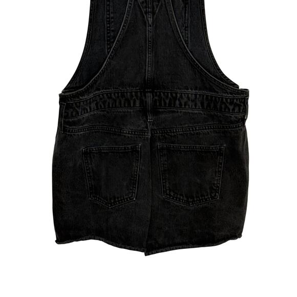 Madewell Adirondack Short Overalls In Lunar Wash Woman's Size Large - Picture 9 of 13